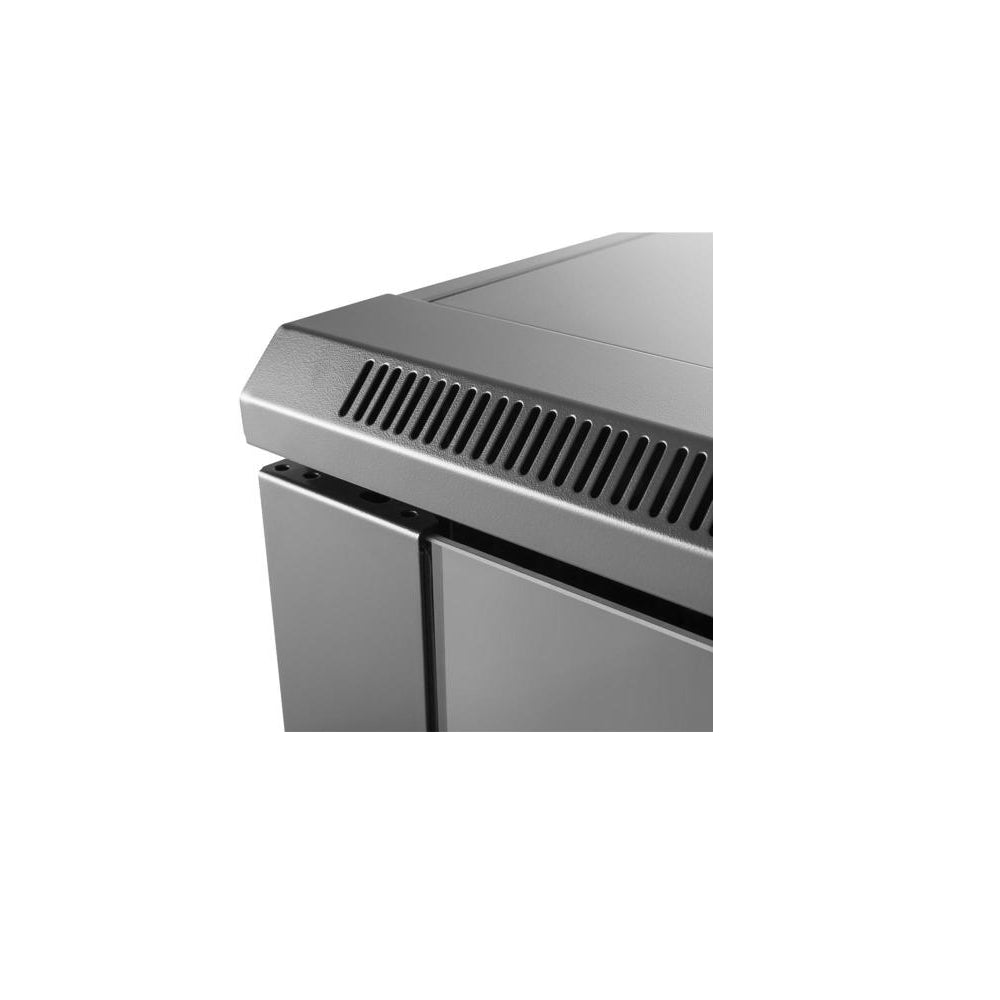 CDD 6U / 10.5" Wall Mounted Audio Video Cabinet, Includes 1 Fan