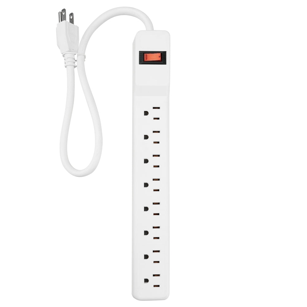 CDD 8 Outlet Power Strip, 14AWG/3C, cETL Certified, 6 Ft Cord