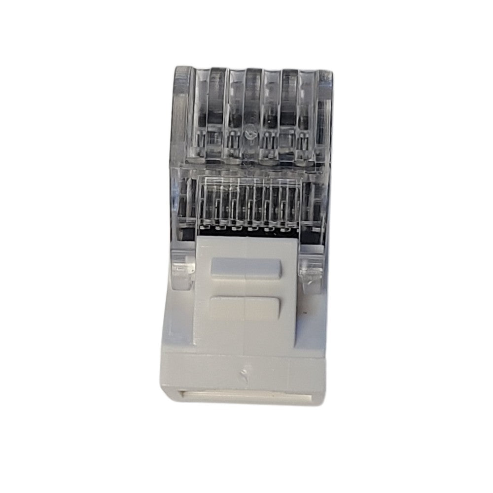 CDD Cat6 Tool-Less RJ45 Keystone Internet Jack. White