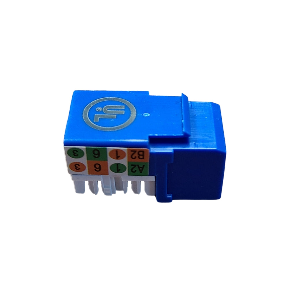 CDD Keystone Cat6 Jack, Blue