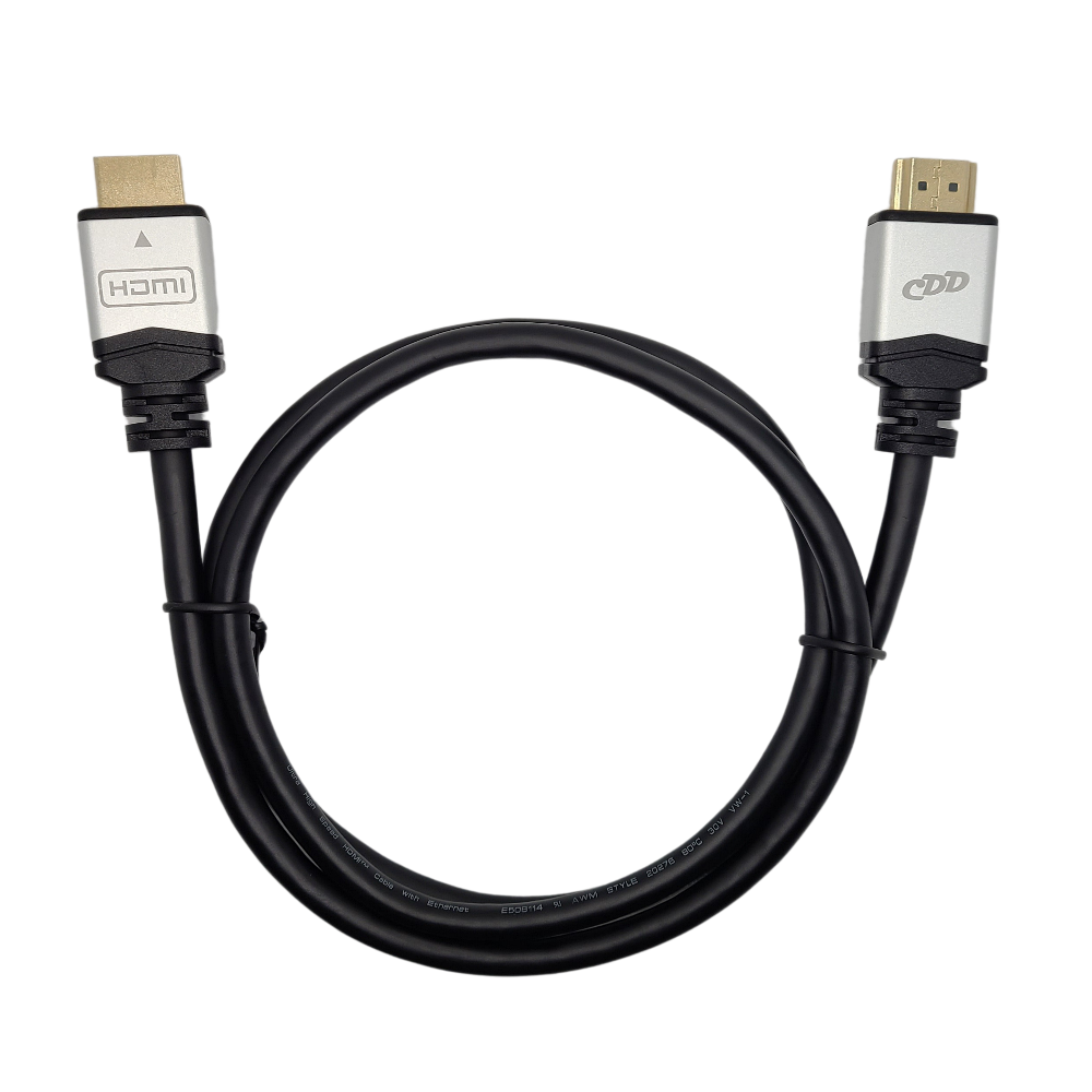 CDD HDMI Cable, 2.1V-8K Ultra HD, 30AWG, CSA & FT4, 3 Ft