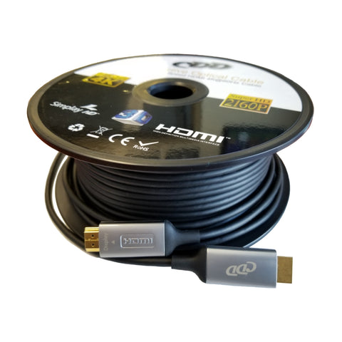CDD HDMI Cable, 4K Ultra HD, 2160P, 3D Compatible, 28AWG, CSA & FT4, 25 Ft