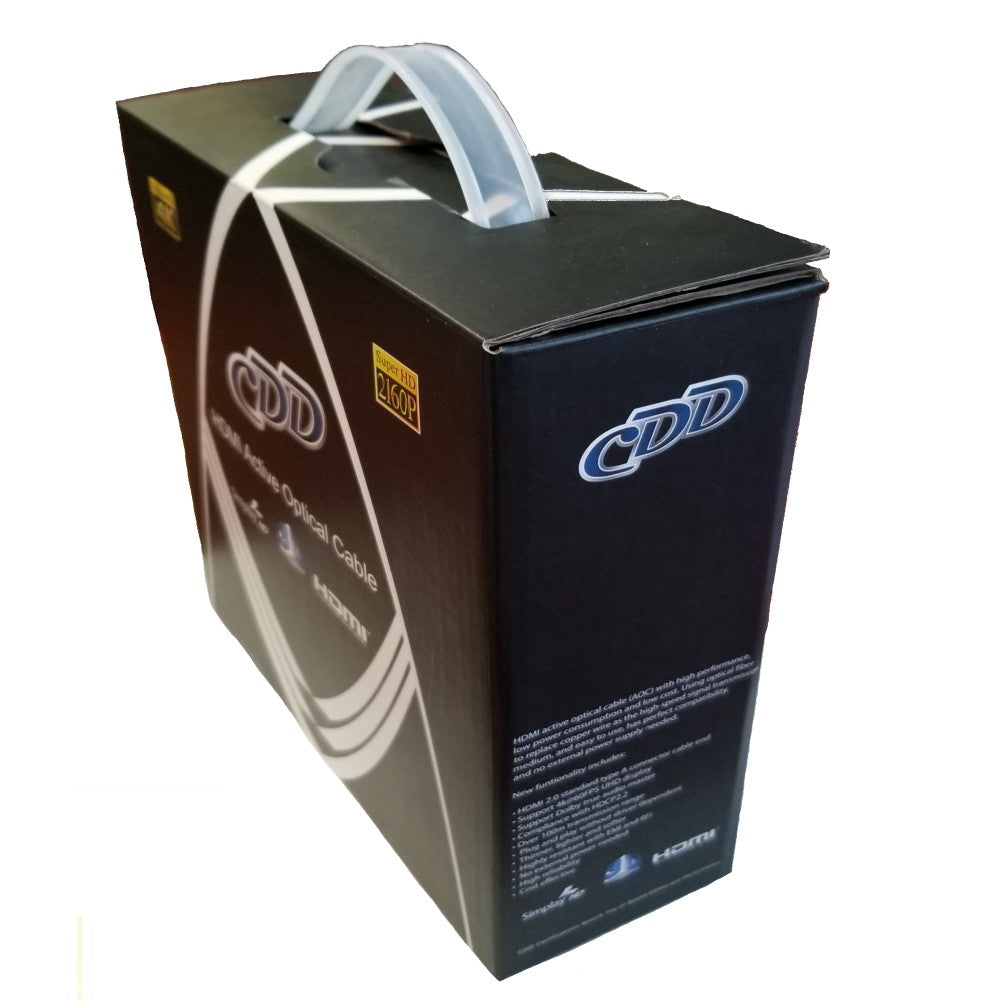 CDD High Speed HDMI 2.0 Active Optical Cable, 80 Ft - 21st Century Entertainment Inc.