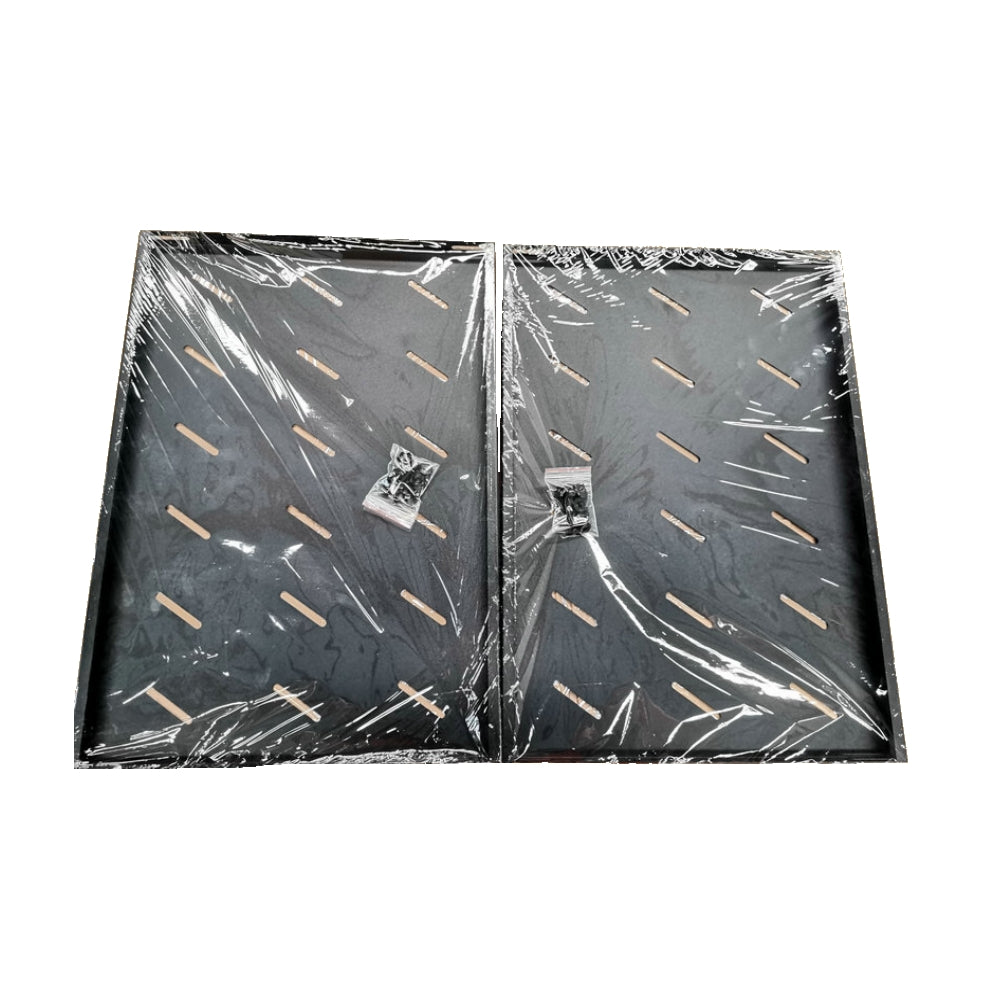 CDD 27U / 51.18" A/V Component Rack c/w 4 Shelves and 2 Fans