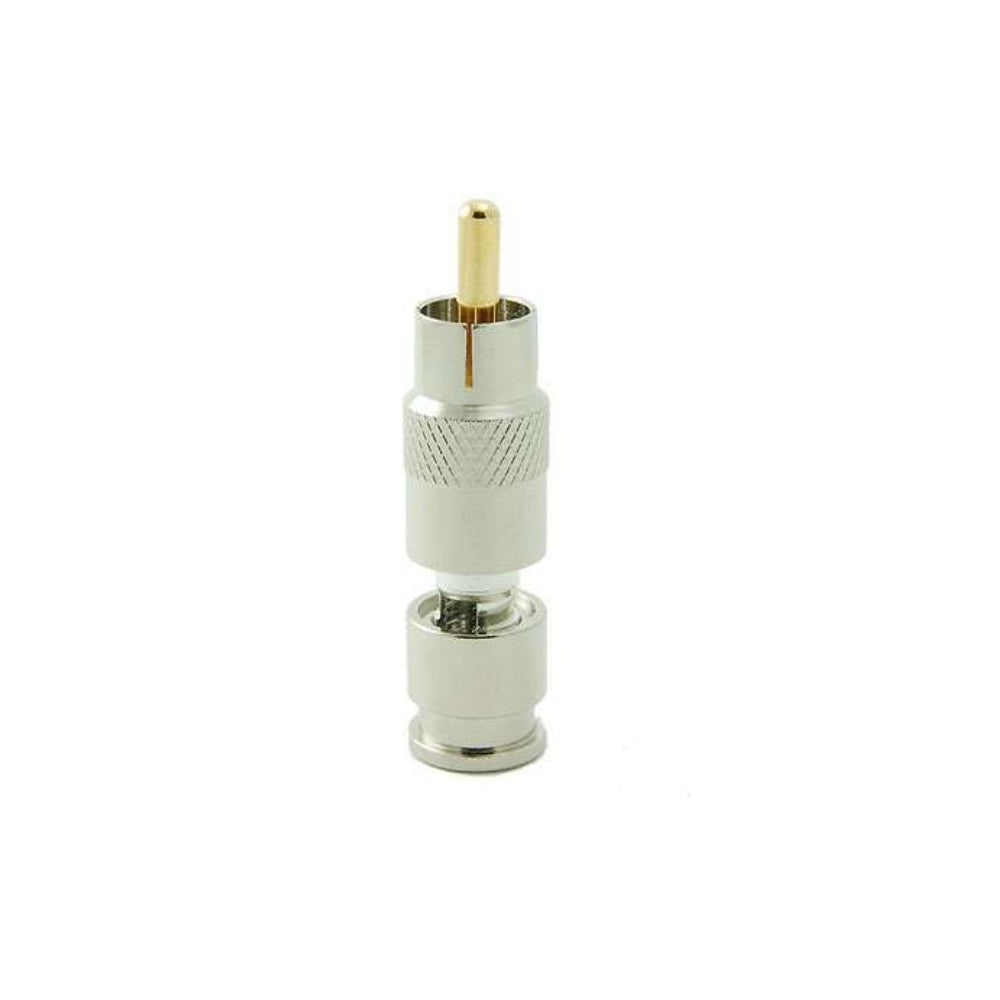 Holland Compression RCA Connector for Mini Solid 23AWG Cable (25 per Bag)