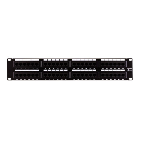 CDD Cat6 EZ-RJ45 Pass Through Modular Voice Data Connector, 50 Pack
