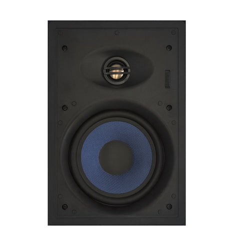 CDD 6.5" In-Ceiling Frameless Speaker, Kevlar Woven Cone Woofer, Magnetic Grill (Pair)