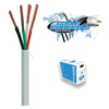 Cable Concepts Speaker Wire 16AWG/4C, 65 Strand, FT4, CSA, 500 Ft, White - 21st Century Entertainment Inc.