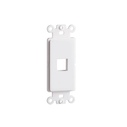 CDD 1 Gang Nose Wall Plate with Large Opening