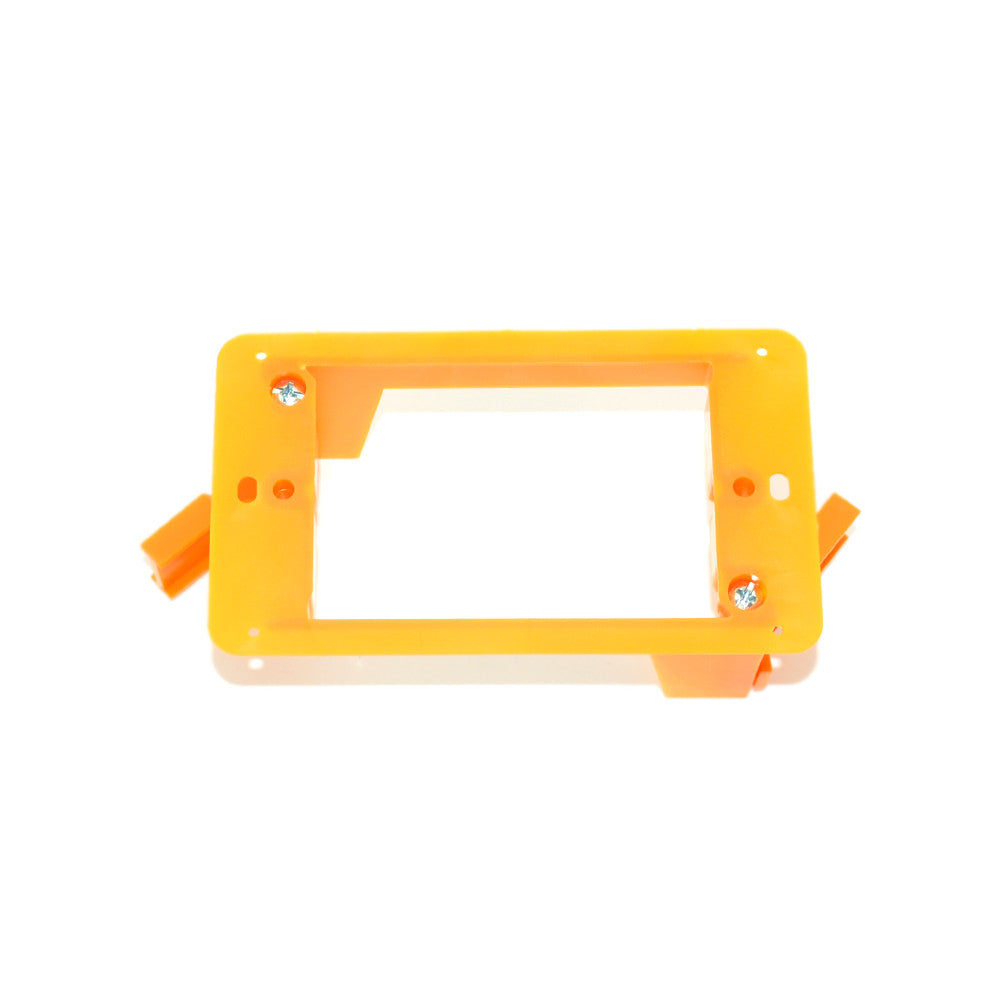 Construct Pro CON1002 Slim Single Gang Open Back Low Voltage Bracket, each