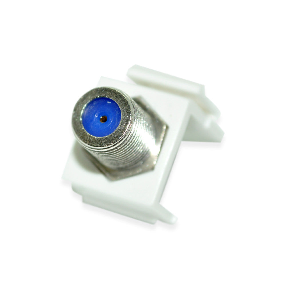 CDD Keystone 3.0GHz F-81 Connector Insert, White