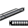 CDD 24 Port Unloaded Patch Panel with Cable Management, 19