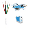 Cable Concepts Alarm Cable 22 AWG, 4 C. FT4/CSA, 1000 Ft, White