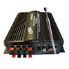 CDD 4 Channel Bluetooth Mini Amplifier 4x30W with P/S, Remote, USB, MP3, Media Card, FM - 21st Century Entertainment Inc.