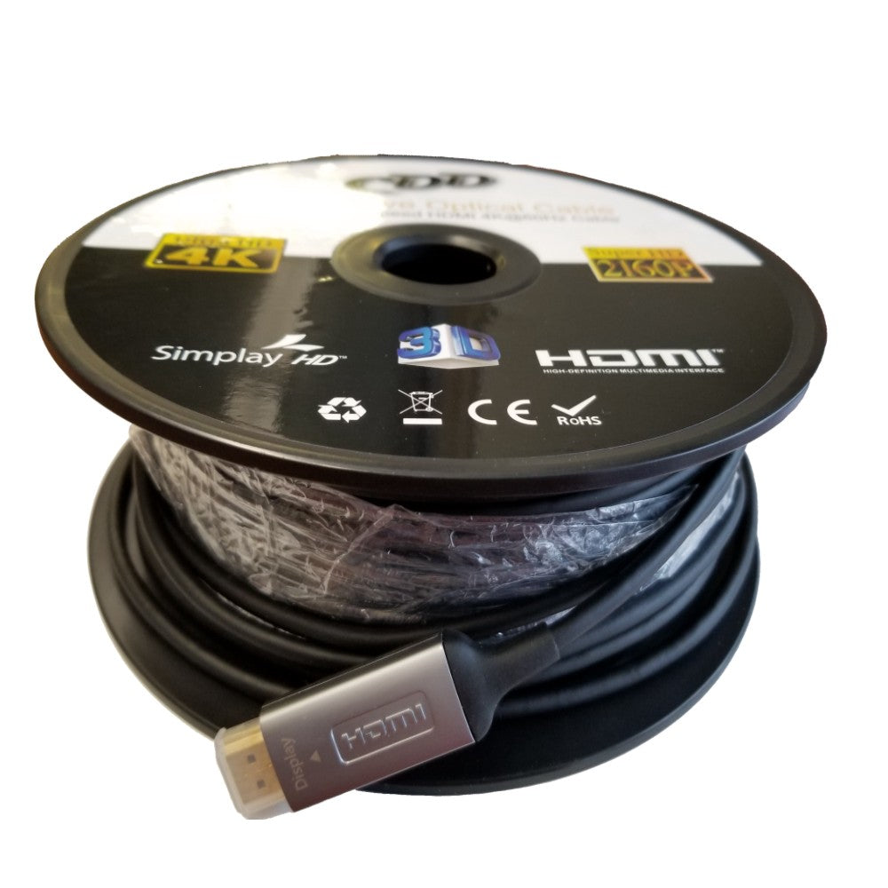 CDD High Speed HDMI 2.0 Active Optical Cable, 110 Ft - 21st Century Entertainment Inc.