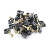 CDD Single Coaxial RG6 Cable Clips with 1
