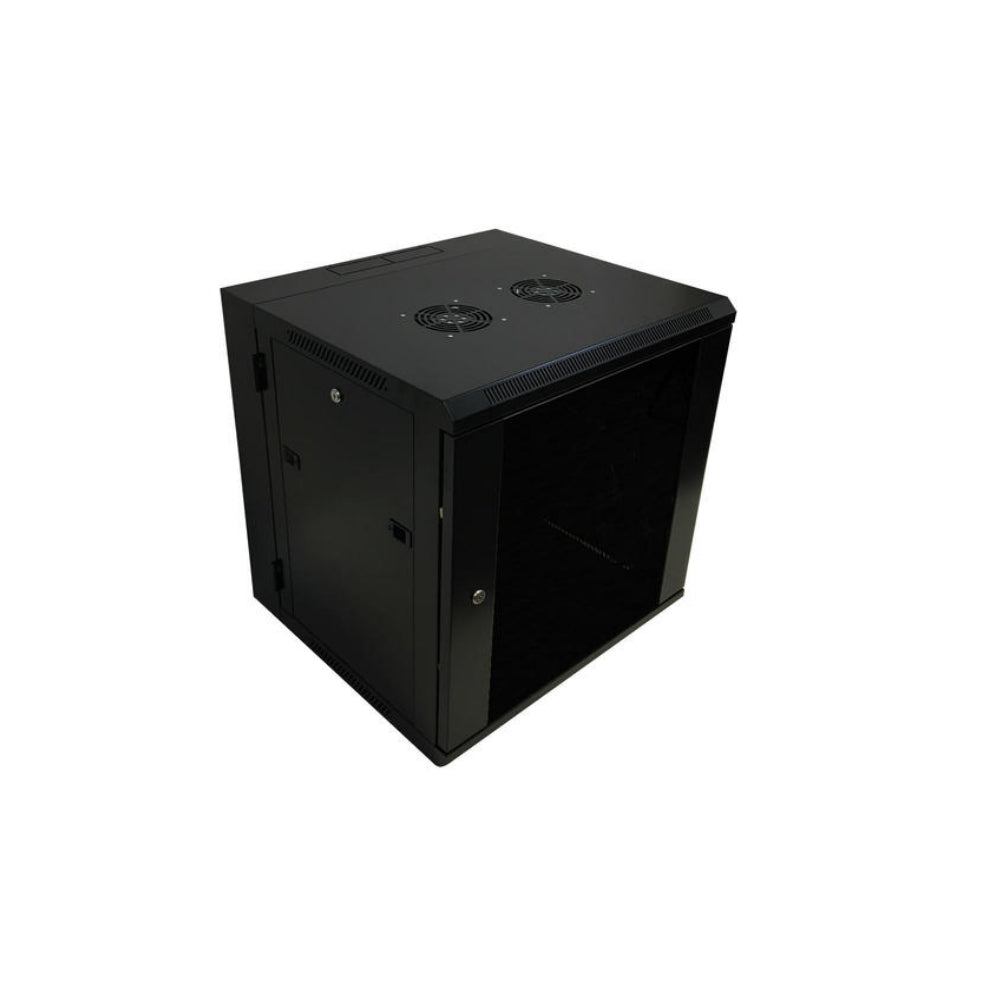 CDD 12U / 23.34" Wall Mounted A/V Cabinet, c/w 1 Fan