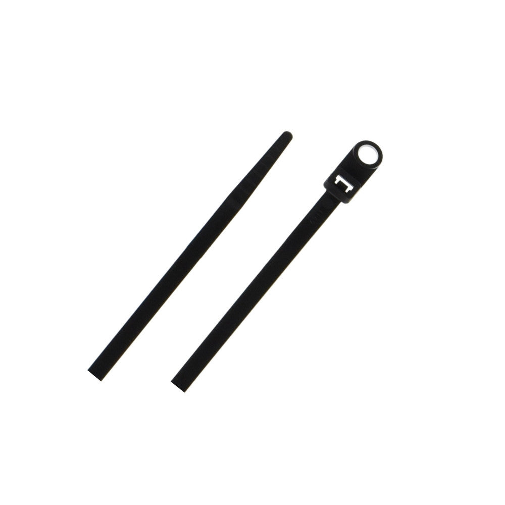 ACT Nylon Cable Tie 7" with Mounting Hole, 100 Pack - 21st Century Entertainment Inc.