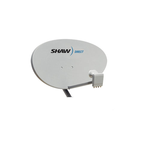 Shaw Direct Triple Satellite Quad XKU LNBF for 75cm Dish