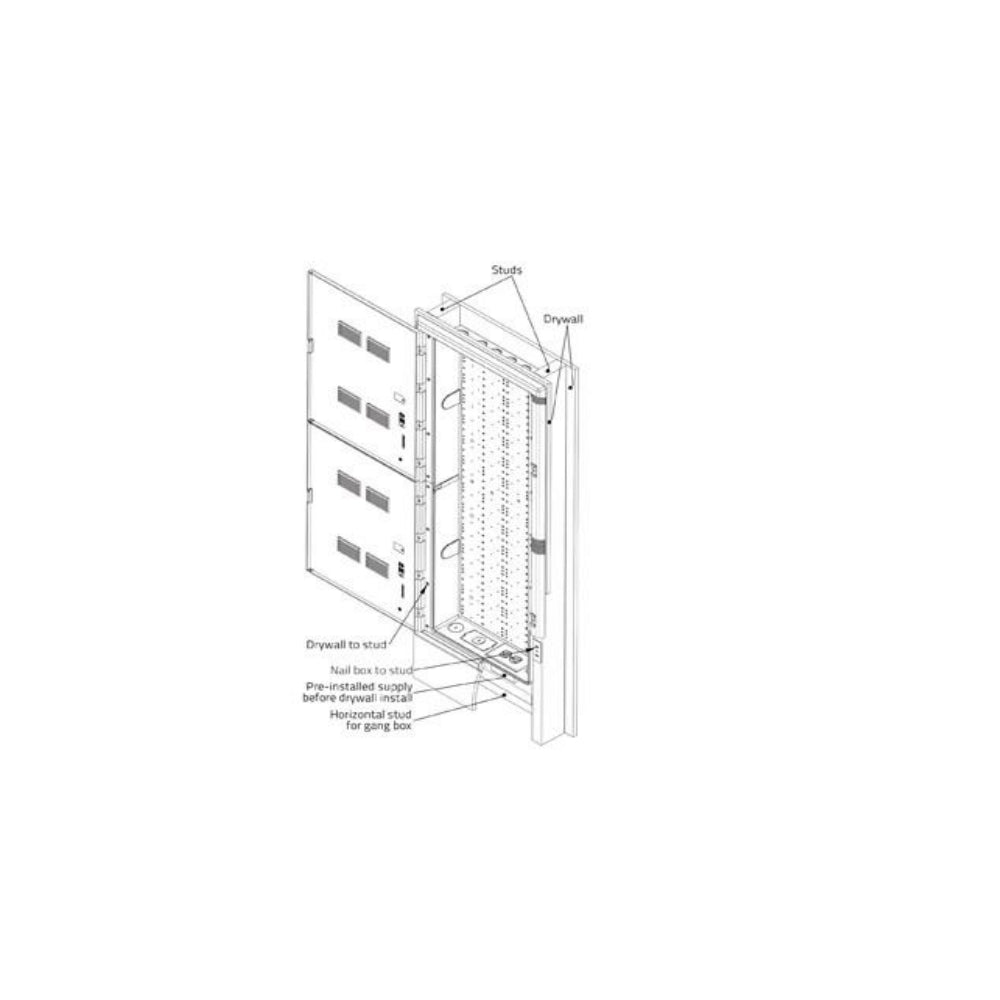 Primex P3000 Media Distribution Enclosure 30" x  14" x  3.5" - 21st Century Entertainment Inc.