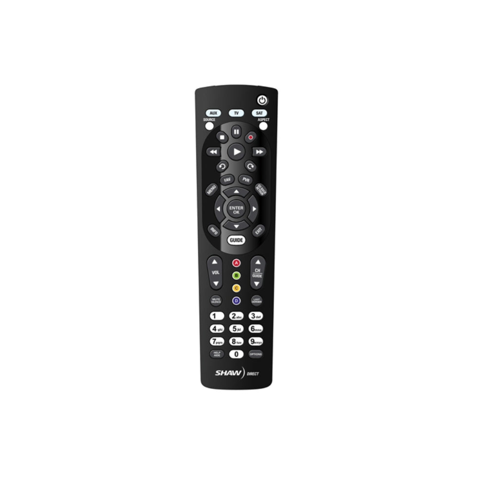 Shaw Direct URC600 3:1 UHF Remote - 21st Century Entertainment Inc.