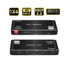 CDD HDMI Splitter, 1 Input / 4 Outputs, 3D, 4K x 2K@60Hz, HDCP 2.2, V2.0 with EDID Control - 21st Century Entertainment Inc.