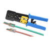 CDD Ratchet Crimp Tool for Cat5e and Cat6 EZ-RJ45 Pass Through Connectors c/w Spare Blades - 21st Century Entertainment Inc.