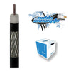 Cable Concepts RG6, Flooded, 60% Br. 3GHz, FT4/CSA, 1000 Ft, Black - 21st Century Entertainment Inc.