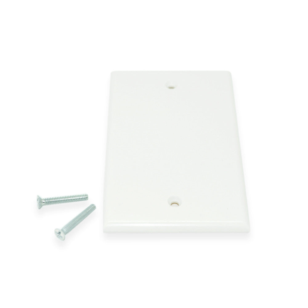 CDD Wall Plate, Blank, White - 21st Century Entertainment Inc.