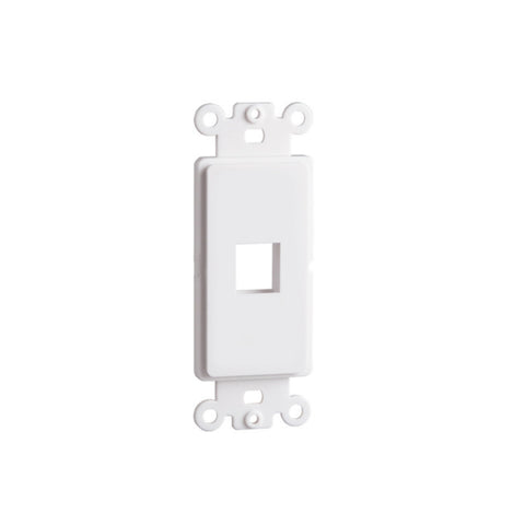 CDD Keystone Decorator Insert, 3 Port, White