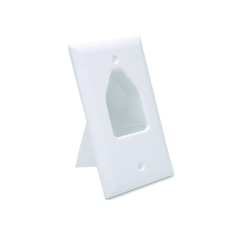 CDD 1 Gang Nose Wall Plate with Large Opening