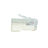 CDD Cat6 EZ-RJ45 Shielded Pass Through Modular Voice Data Connector, Pack of 50 - 21st Century Entertainment Inc.