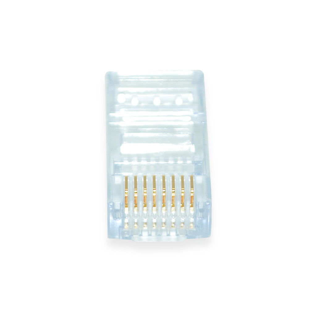 CDD Cat6 EZ-RJ45 Pass Through Modular Voice Data Connector, 50 Pack - 21st Century Entertainment Inc.