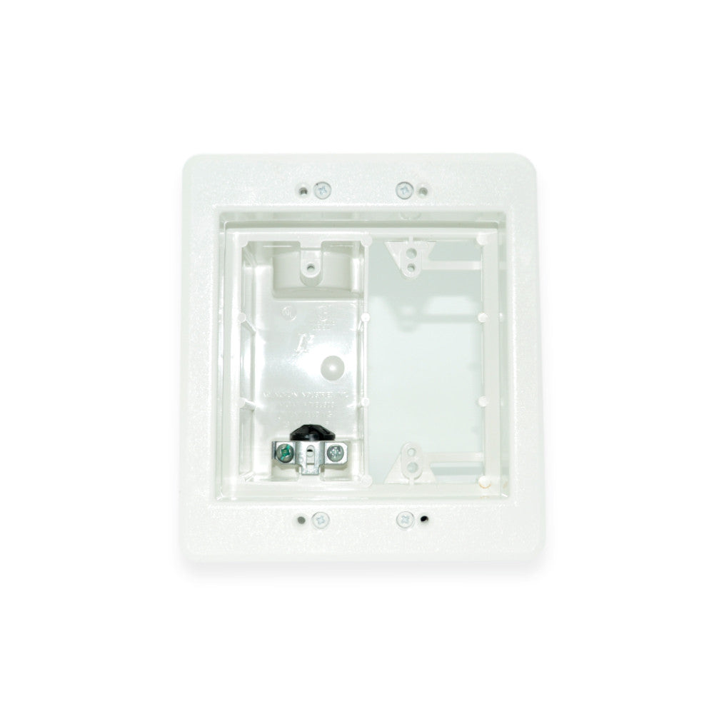 Arlington TVBU505GC TwoGang Recessed TV Box for Power and Low Voltage