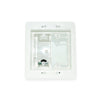 Arlington ARLTVBU505GC Recessed TV Box for Power and Low Voltage, White - 21st Century Entertainment Inc.