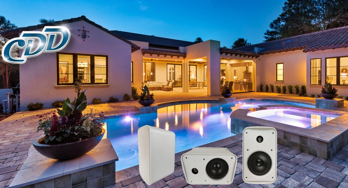 Check Out Our New Outdoor Weatherproof Speakers